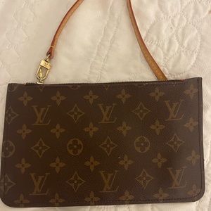 - MONOGRAM CANVAS NEVERFULL POUCH